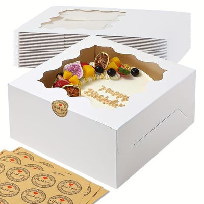 Greaseproof Paper Window Box für die Brotverpackung Lebensmittelqualität Mailer Box und Liner Typ EPE Schaum