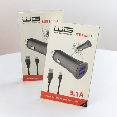 Tuck End Slotted Paper Packaging Box CMYK Offest Druck für Unterhaltungselektronik