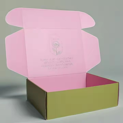 Umweltfreundliche Schachteln aus Wellpappe für Blumen