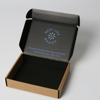 kaufen Niedriges MOQ Kraftpapier Wellpappe Briefkasten für Schmuck und Geschenk online manufacture