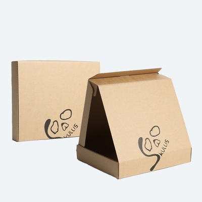 kaufen Pizza-Style Postfächer Schwarze Tinte Karton Papier Pizza-Takaway-Fächer online manufacture