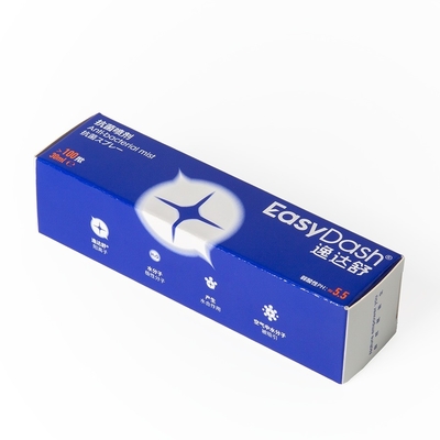 kaufen Customized Dicke Tuck End Box für Antibakterielle Spray Verpackung CMYK Farbdruck online manufacture