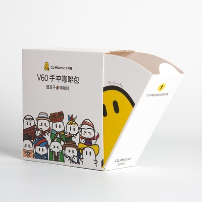kaufen Bandzubehör Kunststoff Liner Weiß Dicke Dauerpapier Tuckboxen für Tee Verpackung Design Ihr Logo Farbe online manufacture