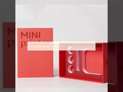 Custom Printed Cardboard Drawer Box Packaging With Embossing Logo And EVA Insert