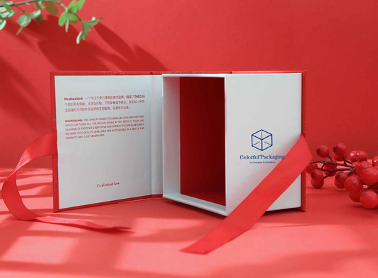 OEM-Logo Kleine Kartonschublade Papier Schmuck Geschenkverpackung Schiebebox
