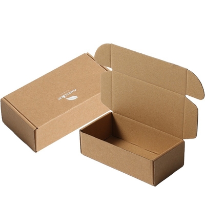 Recycelbare Kraft-Gewürbelte Box mit Seidenweißfarbe