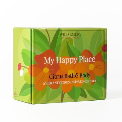 Doppelseitige Verpackungspapierbox Grüne Elfenbeinkartonbox für Schokolade Pantone CMYK