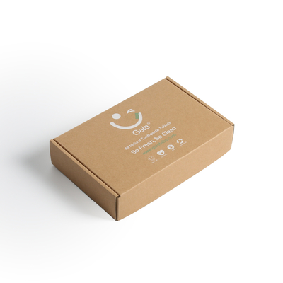 Elfenbeinkarton-Box Karton Kraft Wellpappe-Mailer-Box mit nachhaltigen Materialien