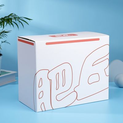 Weiße Faltschachtel mit umweltfreundlichem Sponge Liner, kundenspezifisches Biegen und Stempeln