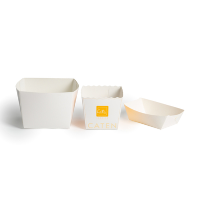 Innovative recycelbare Lebensmittelverpackungskiste mit Matt-Laminationspapier