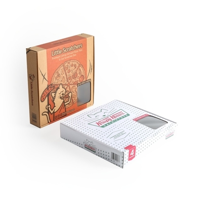 Maßgeschneiderte Pizza-Box mit Fenster-Food-Display Frische Konzervierung kein Minimum