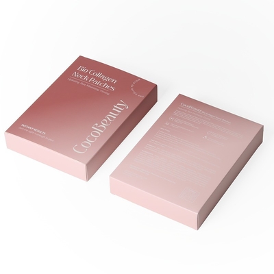 OEM-Logo Tuck End gedruckte Papierverpackungskiste mit CMYK 4 Farbe Offset-Druck