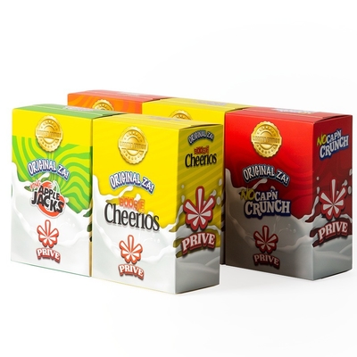 Quadratisch Mahlzeitenpaket Ivory Board Snack Boxes Mahlzeitenboxen Glanz Matte Lamination