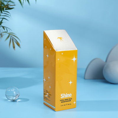 OEM Logo Schönheitsprodukte Verpackung Box Lieferanten, Bleichlotion Serum Box