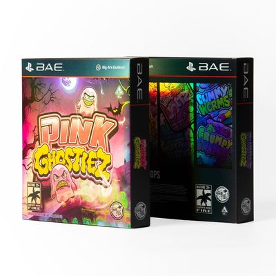 Farbenfrohe weiße Pappe Spielzubehör Verpackungskiste mit glänzender Lamination