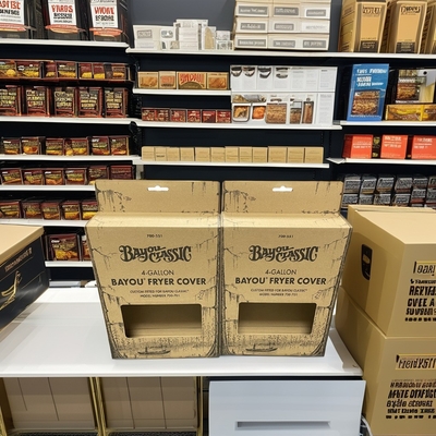 OEM Karton-Displaybox Kraftpapier-Hängekiste Verpackung mit transparenten Fenster