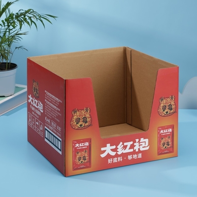 Unregelmäßige gewölbte Tuck-End-Box für Teeaccessoires