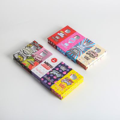 Bestellung auf Wunsch akzeptiert Umweltschonende Schokoladenpapier Geschenkverpackung mit zwei Tuck End und Kunststoff Liner