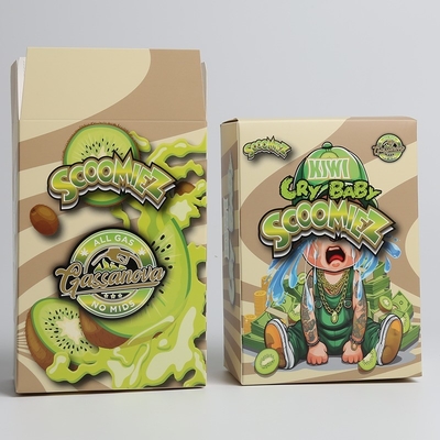 Papier Tuck Top Auto Bottom Box Verpackung Maßgeschneiderte Form mit doppeltem Seitenband